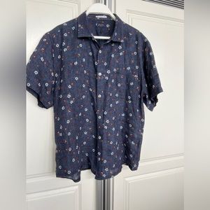 Good Man Lead inspire live linen button shirt